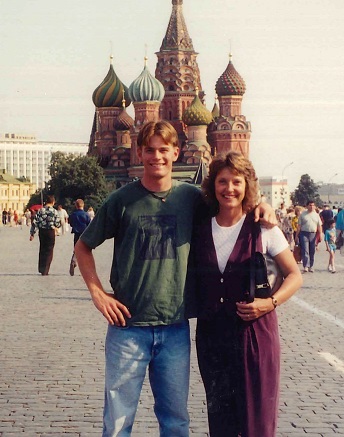 Mary and Jason in Russia
