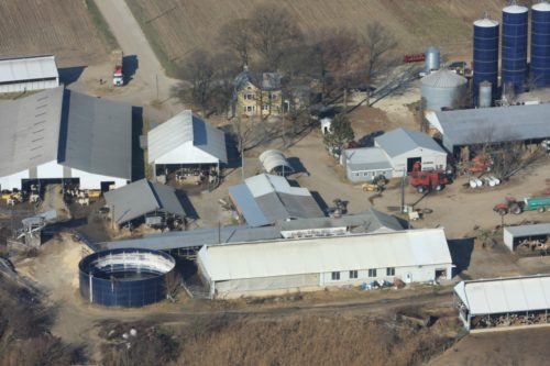 Marianne Eachus' Farm Aerial View