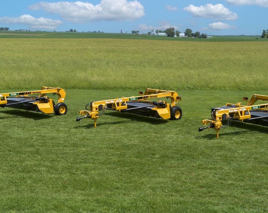 Vermeer trailed mowers
