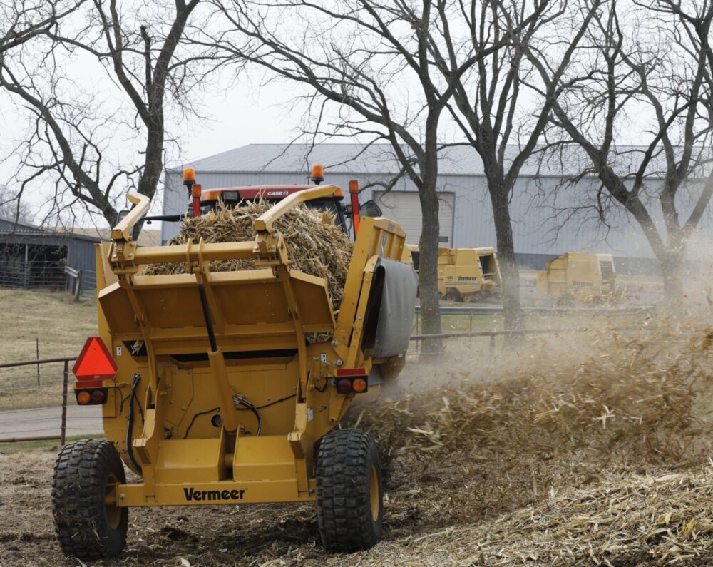 Vermeer bale processor
